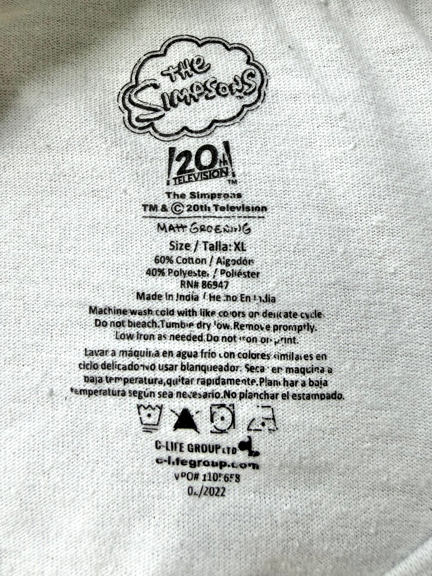 The Simpsons Krusty Studios Graphic Tee