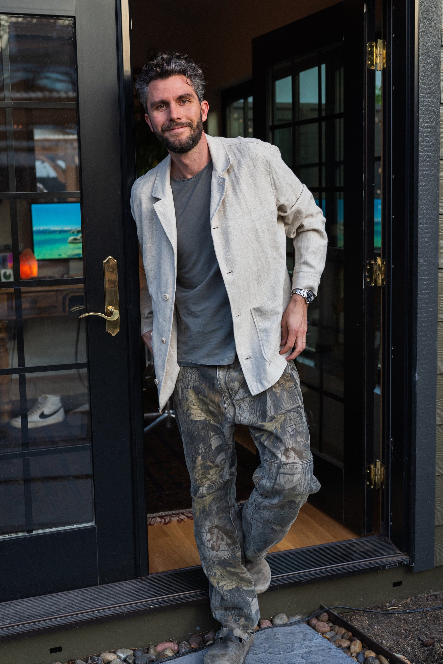 Vintage Woodland Camo Pants