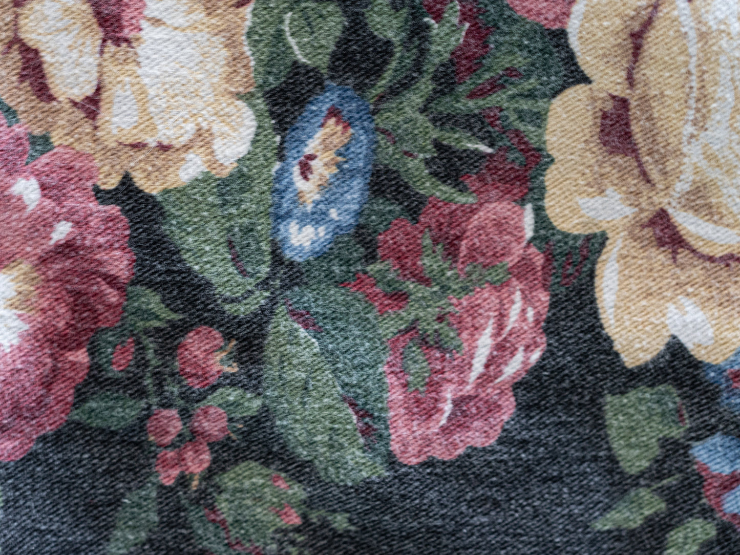 Vintage Floral Tapestry Skirt