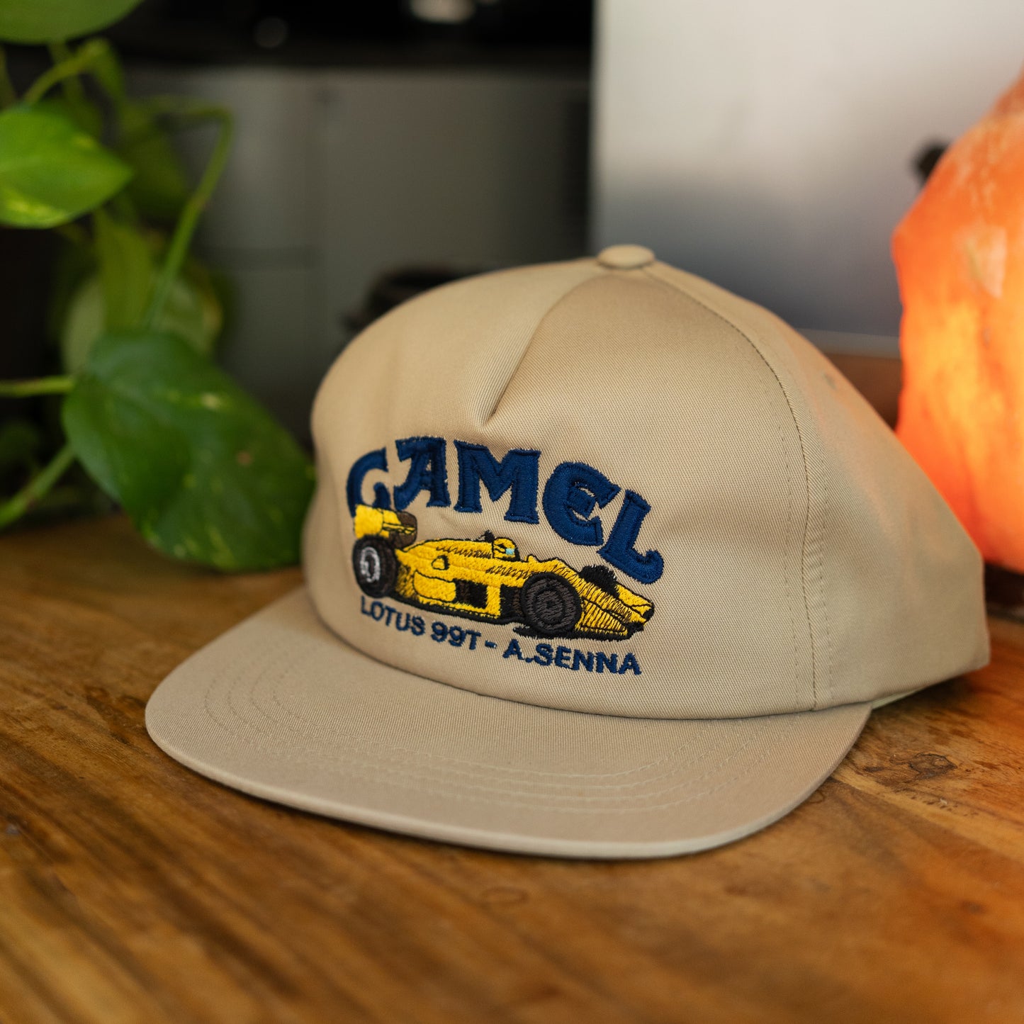 Vintage Camel Racing Cap – Ayrton Senna