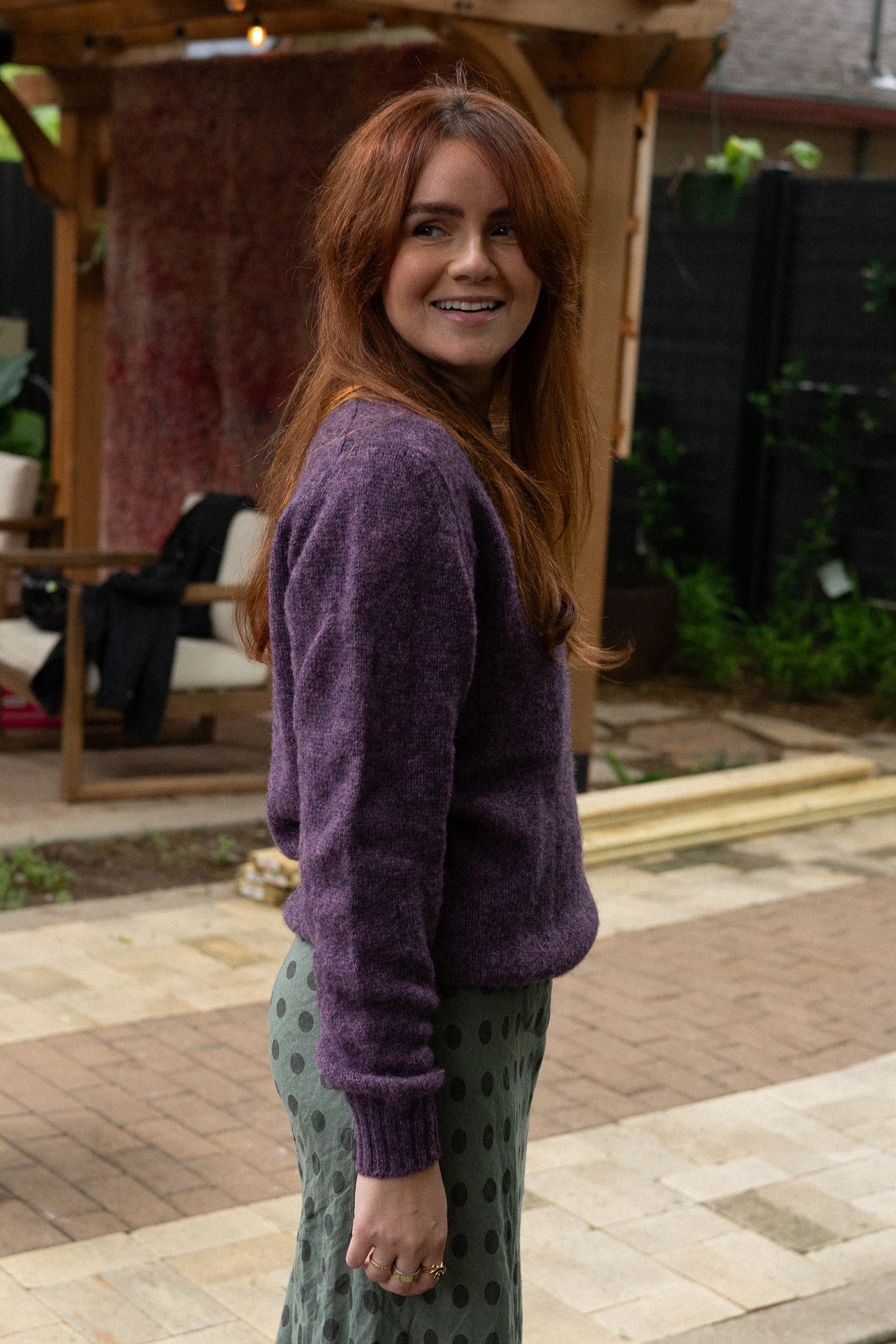 Vintage Jaeger Shetland Wool Sweater