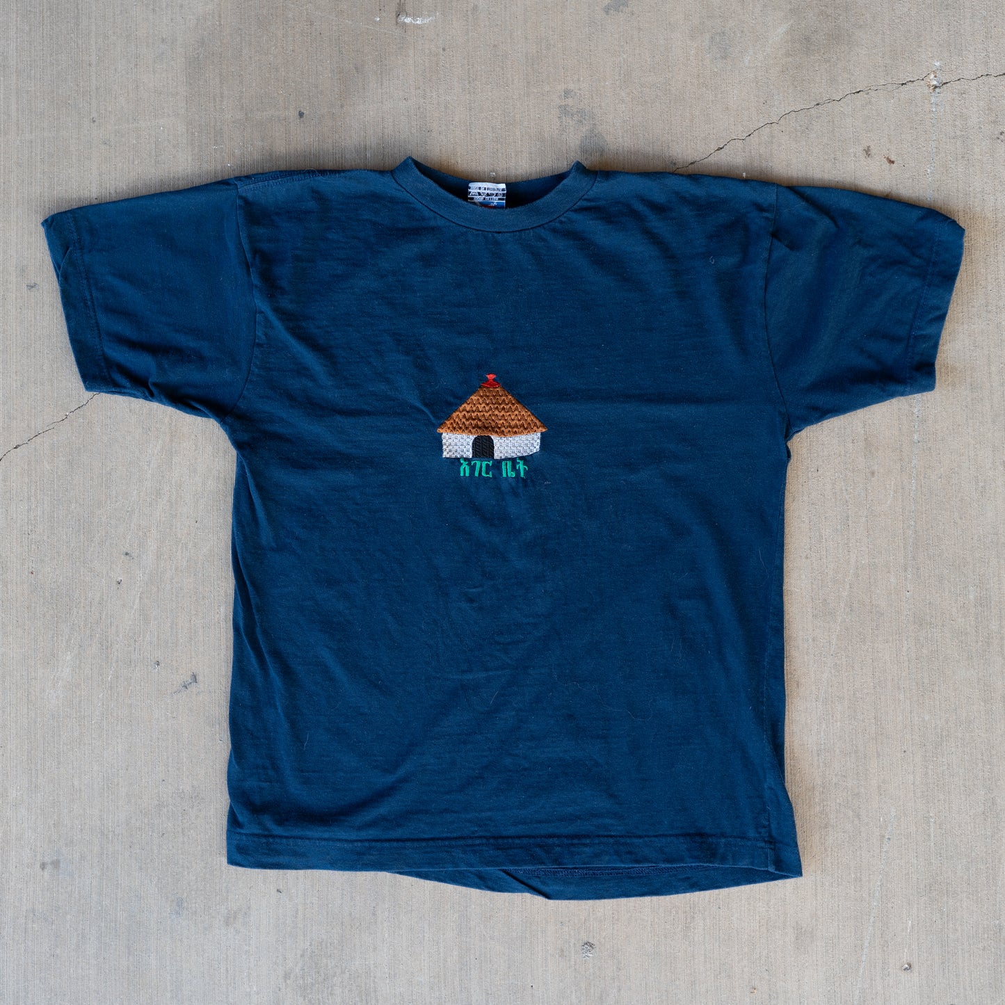 Embroidered House Graphic Tee