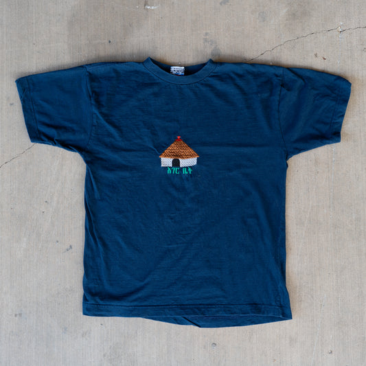 Embroidered House Graphic Tee