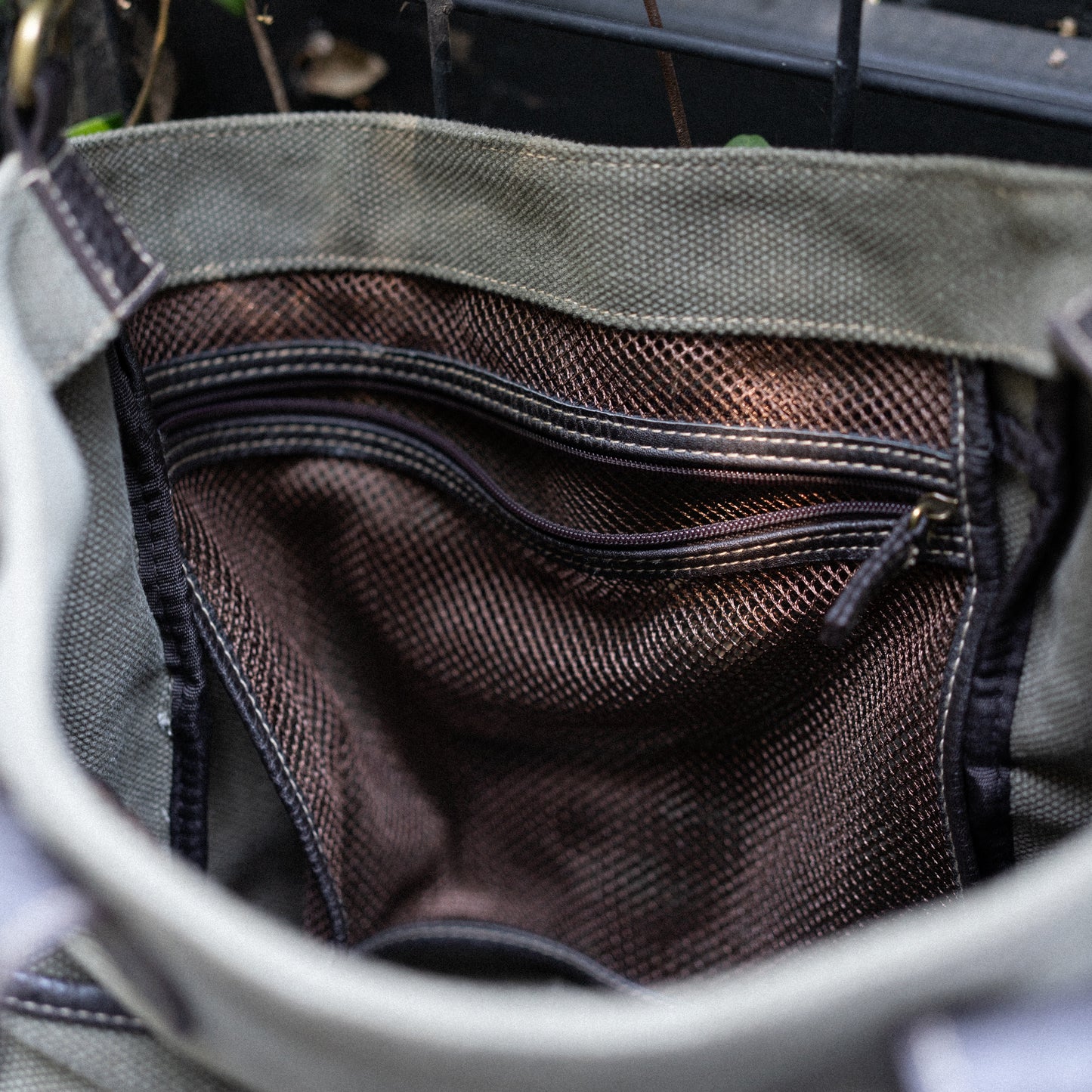 Vintage 1990s Barnes & Noble Canvas Utility Tote