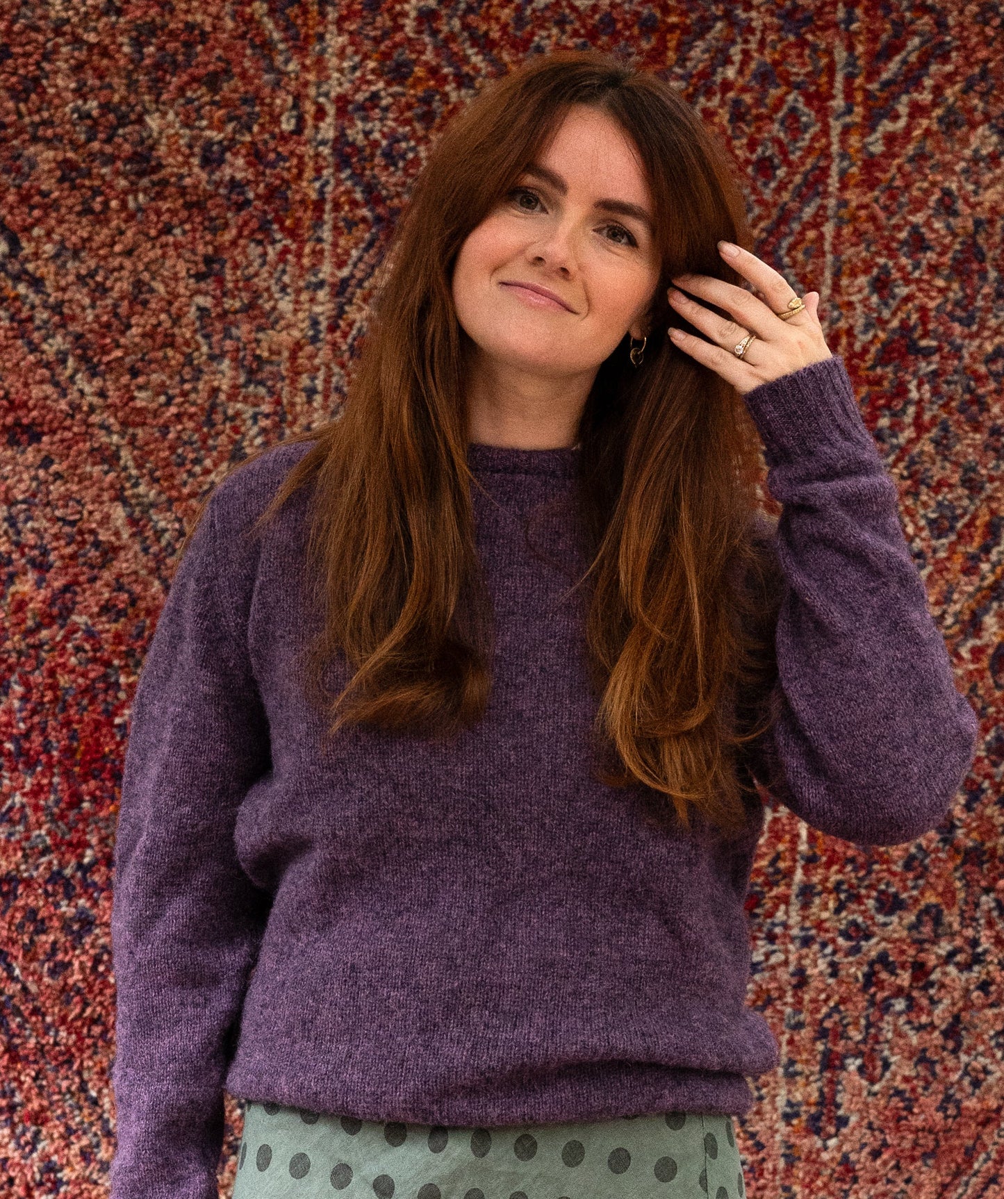 Vintage Jaeger Shetland Wool Sweater