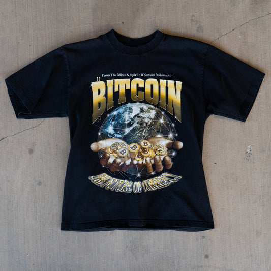 Bitcoin “Future of Currency” Graphic T-Shirt