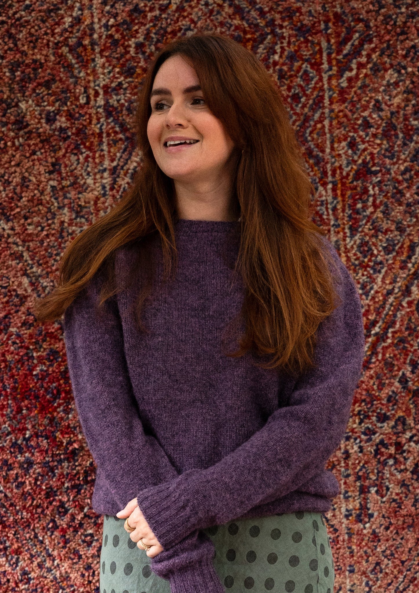 Vintage Jaeger Shetland Wool Sweater
