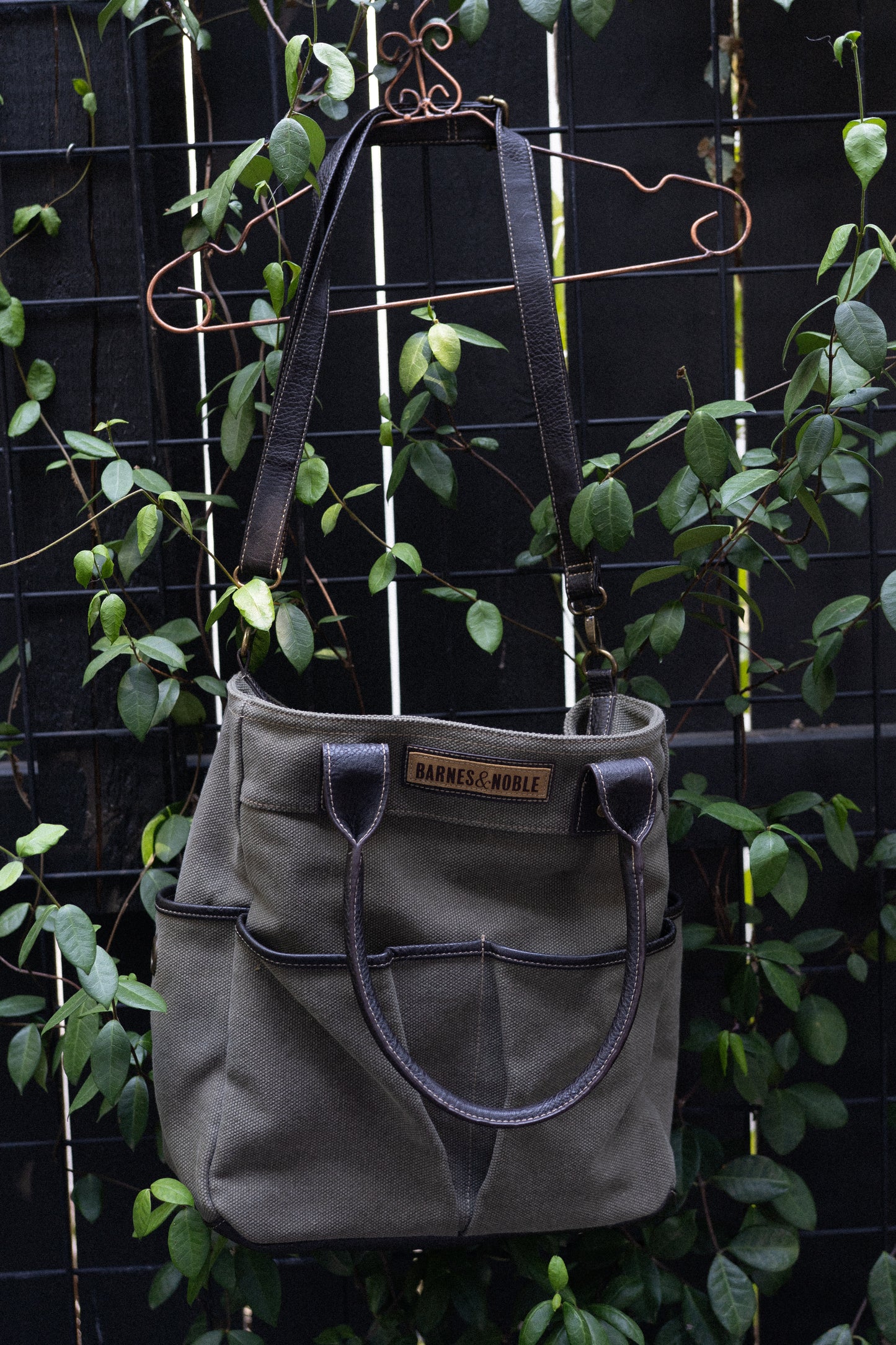 Vintage 1990s Barnes & Noble Canvas Utility Tote