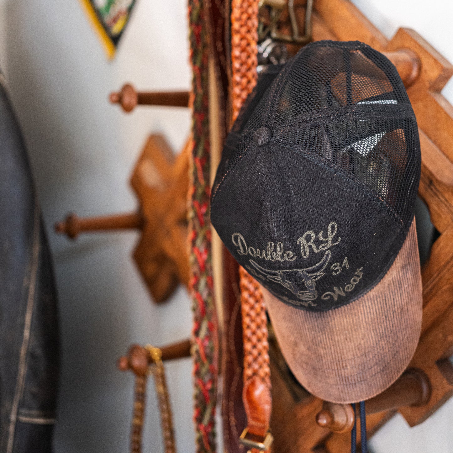Vintage Polo Ralph Lauren Double RL Western Wear Cap