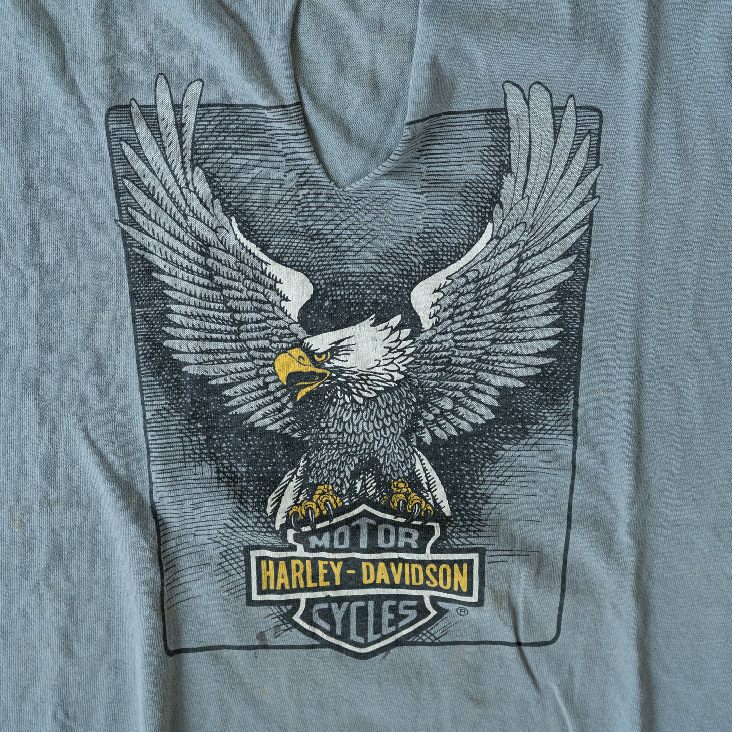 Vintage Harley-Davidson Eagle Cut-Off Tank