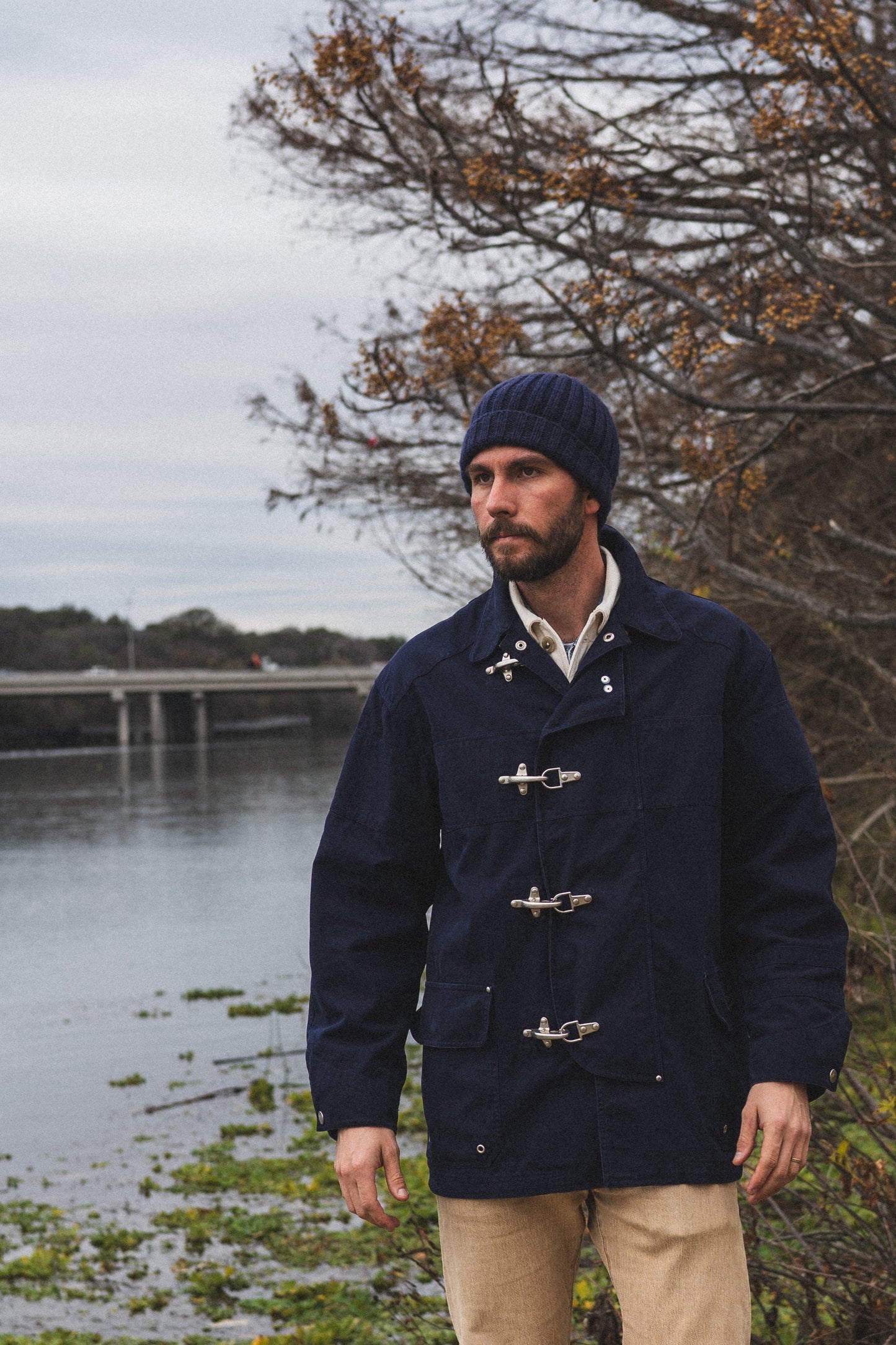 Vintage Polo Ralph Lauren Navy Fisherman Jacket