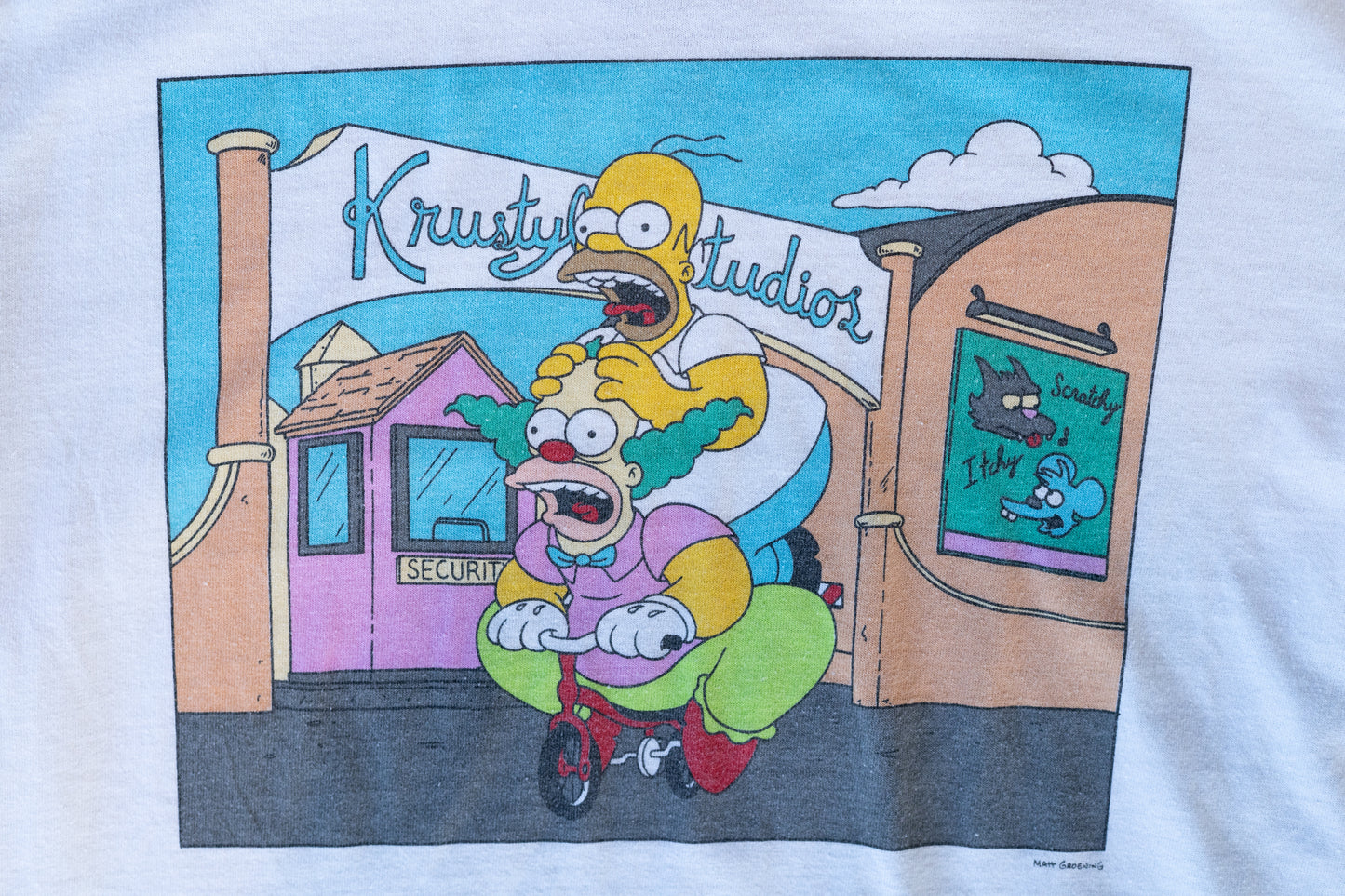 The Simpsons Krusty Studios Graphic Tee