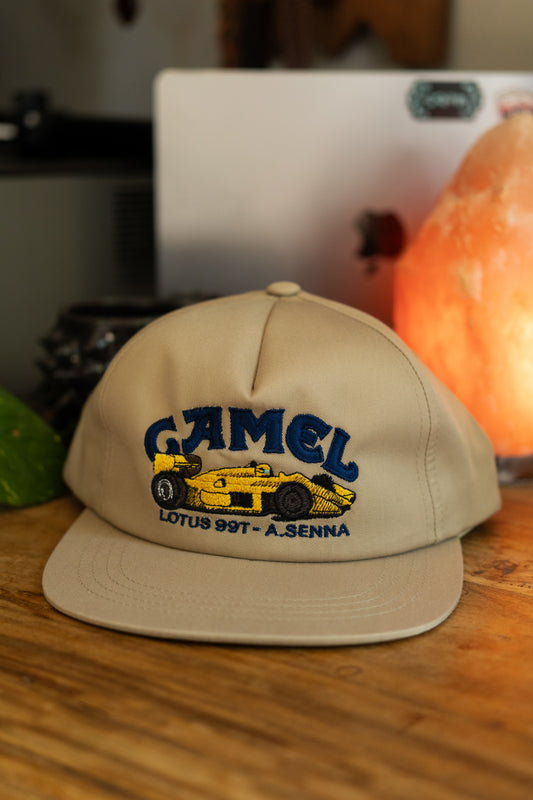 Vintage Camel Racing Cap – Ayrton Senna