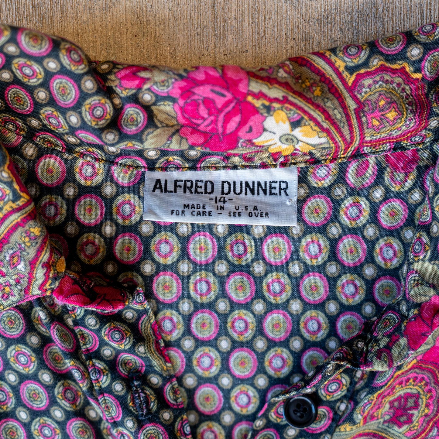 Vintage Alfred Dunner Paisley Top